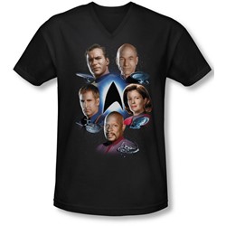 Star Trek - Mens Starfleet'S Finest V-Neck T-Shirt