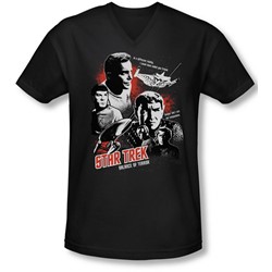 Star Trek - Mens Balance Of Terror V-Neck T-Shirt