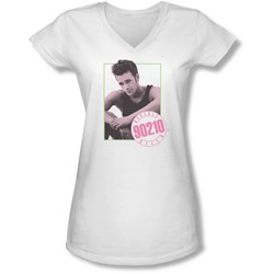 90210 - Juniors Dylan V-Neck T-Shirt