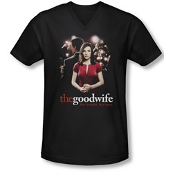 The Good Wife - Mens Bad Press V-Neck T-Shirt