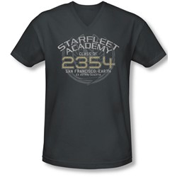 Star Trek - Mens Sisko Graduation V-Neck T-Shirt
