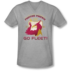 Star Trek - Mens Fighting Phoenix V-Neck T-Shirt
