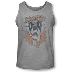 Mighty Mouse - Mens Flying With Purpose Tank-Top