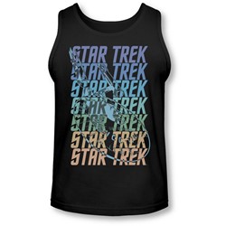 Star Trek - Mens Multi Logo Enterprise Tank-Top