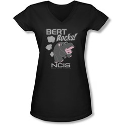 Ncis - Juniors Bert Rocks V-Neck T-Shirt