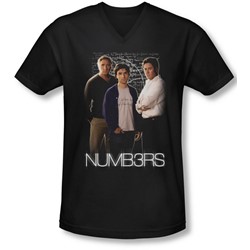 Numbers - Mens Equations V-Neck T-Shirt