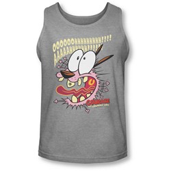 Courage The Cowardly Dog - Mens Scaredy Dog Tank-Top