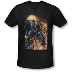 Batman - Mens The Dark Knight #1 V-Neck T-Shirt