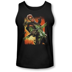 Jla - Mens Green Arrow #1 Tank-Top