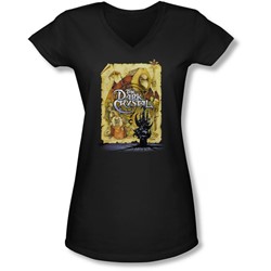 Dark Crystal - Juniors Poster V-Neck T-Shirt