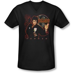 Elvis - Mens Karate V-Neck T-Shirt