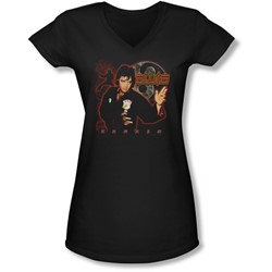 Elvis - Juniors Karate V-Neck T-Shirt