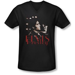 Elvis - Mens Memories V-Neck T-Shirt
