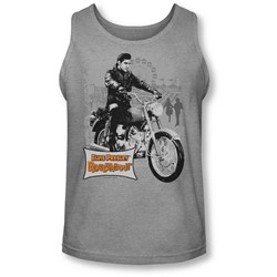 Elvis - Mens Roustabout Poster Tank-Top