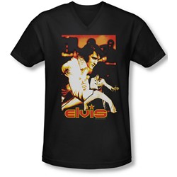 Elvis - Mens Showman V-Neck T-Shirt