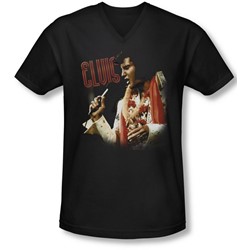 Elvis - Mens Soulful V-Neck T-Shirt