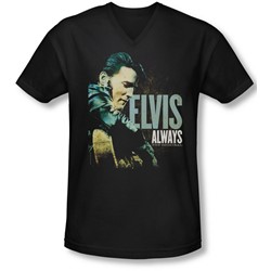 Elvis - Mens Always The Original V-Neck T-Shirt