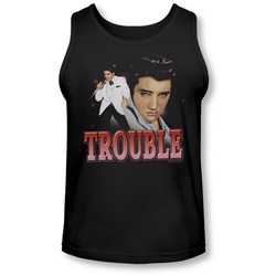 Elvis - Mens Trouble Tank-Top