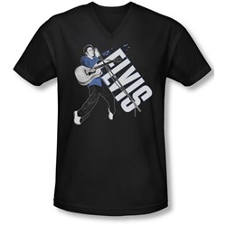 Elvis - Mens On His Toes V-Neck T-Shirt