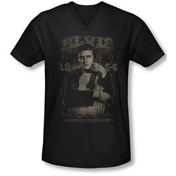 Elvis - Mens 1954 V-Neck T-Shirt