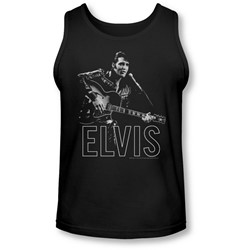 Elvis - Mens Guitar In Hand Tank-Top