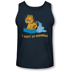 Garfield - Mens I Don'T Do Mornings Tank-Top