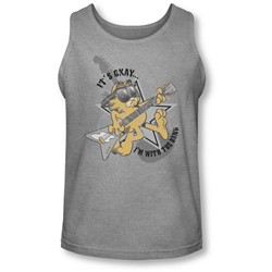 Garfield - Mens I'M With The Band Tank-Top