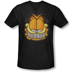 Garfield - Mens Nice Grill V-Neck T-Shirt