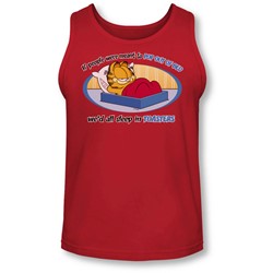 Garfield - Mens Pop Out Of Bed Tank-Top