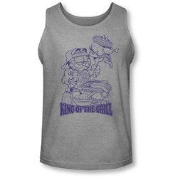 Garfield - Mens King Of The Grill Tank-Top