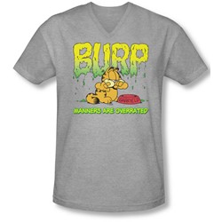 Garfield - Mens Manners V-Neck T-Shirt