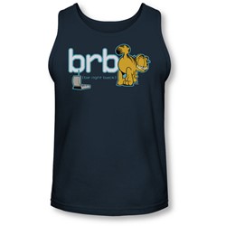 Garfield - Mens Be Right Back Tank-Top