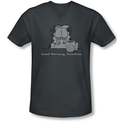 Garfield - Mens Good Morning Sunshine V-Neck T-Shirt