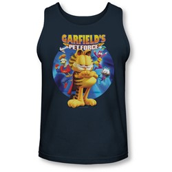 Garfield - Mens Dvd Art Tank-Top
