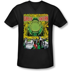 Green Lantern - Mens Gl #200 Cover V-Neck T-Shirt