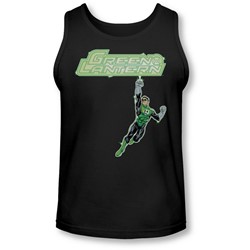 Green Lantern - Mens Energy Construct Logo Tank-Top