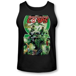 Green Lantern - Mens Gl Corps #25 Cover Tank-Top