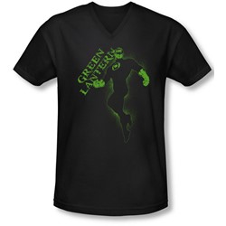 Gl - Mens Lantern Darkness V-Neck T-Shirt