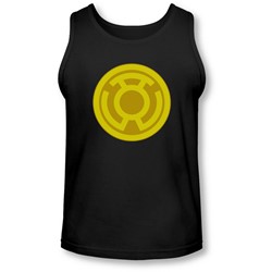 Green Lantern - Mens Yellow Symbol Tank-Top