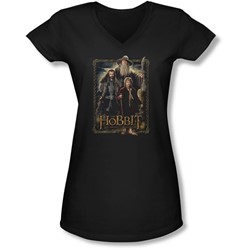 The Hobbit - Juniors The Three V-Neck T-Shirt
