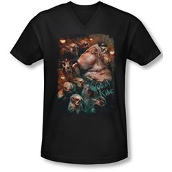 The Hobbit - Mens Goblin King V-Neck T-Shirt