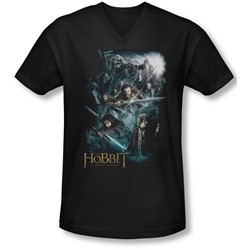 The Hobbit - Mens Epic Adventure V-Neck T-Shirt