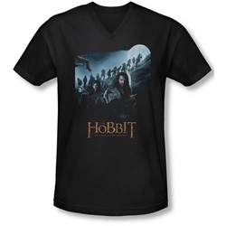 The Hobbit - Mens A Journey V-Neck T-Shirt