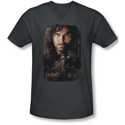 The Hobbit - Mens Kili Poster V-Neck T-Shirt