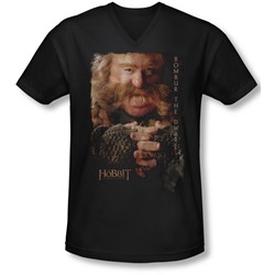 The Hobbit - Mens Bombur V-Neck T-Shirt