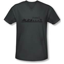 Hobbit - Mens Marching V-Neck T-Shirt