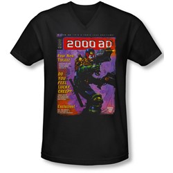 Judge Dredd - Mens 1067 V-Neck T-Shirt