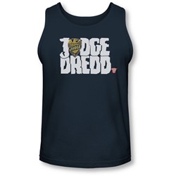 Judge Dredd - Mens Logo Tank-Top
