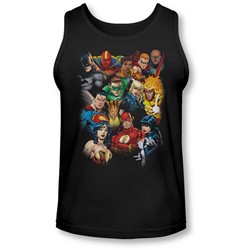 Jla - Mens The League'S All Here Tank-Top