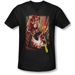 Jla - Mens Street Speed V-Neck T-Shirt
